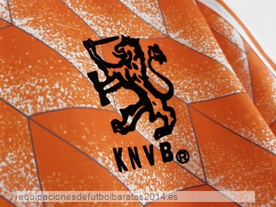 Nuevo 1ª Camiseta Holanda Retro 1988 Naranja Baratas